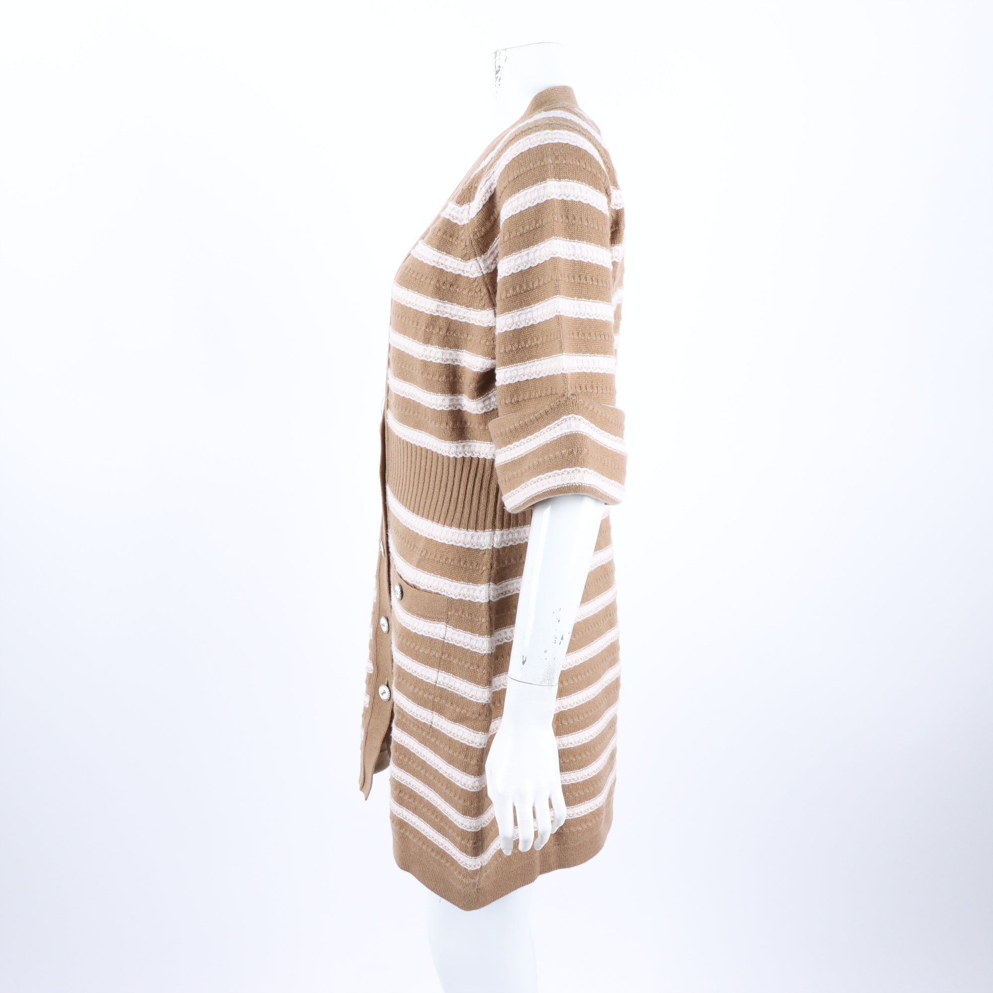 Chanel Twin Set – Cashmere – Ivory and Beige