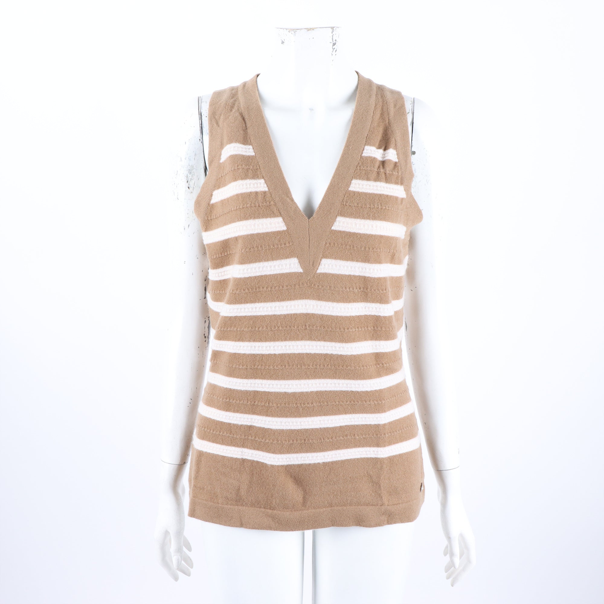 Chanel Twin Set – Cashmere – Ivory and Beige