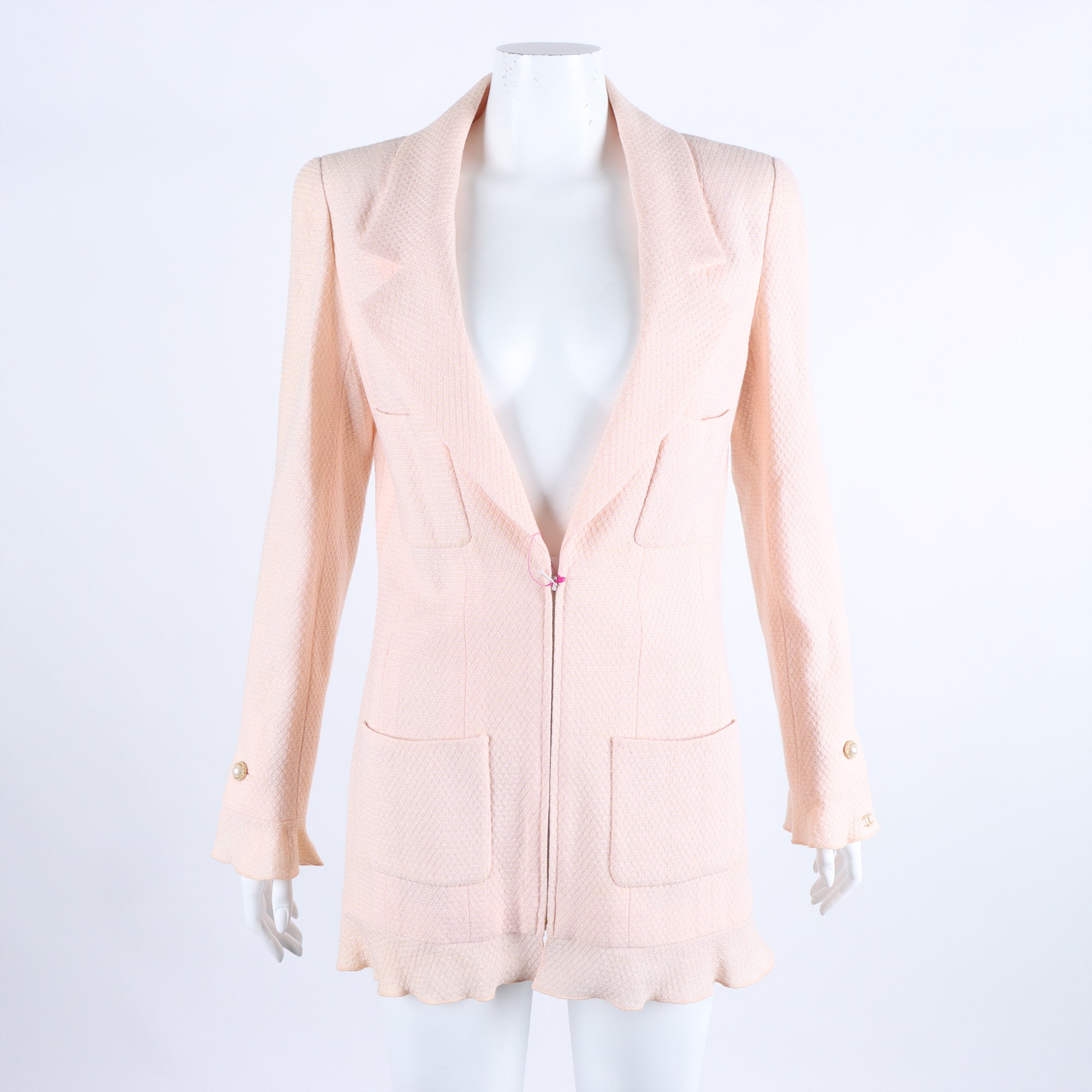 Chanel Jacket – Viscose & Wool – Pink