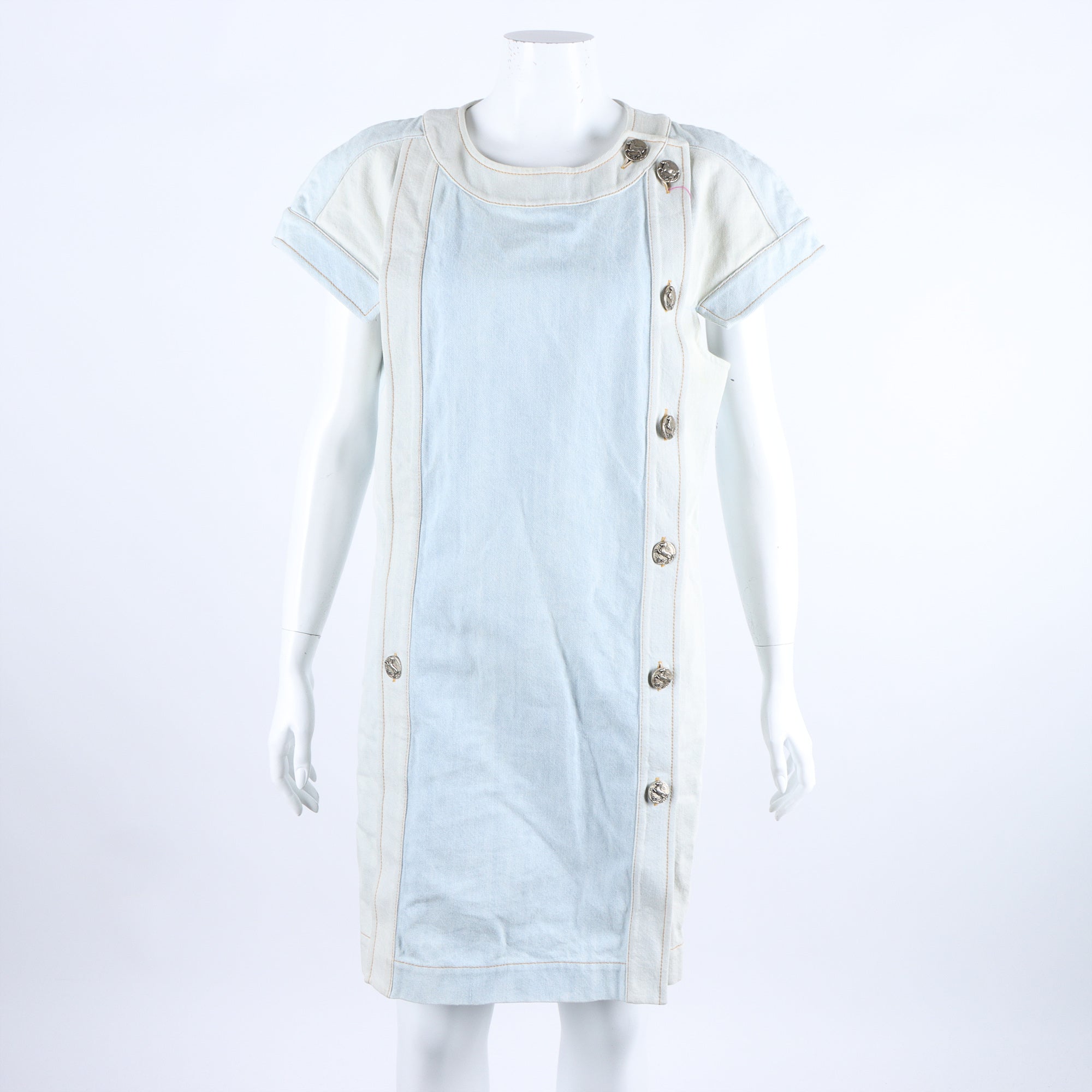 Chanel Denim Dress – Denim – Light Blue