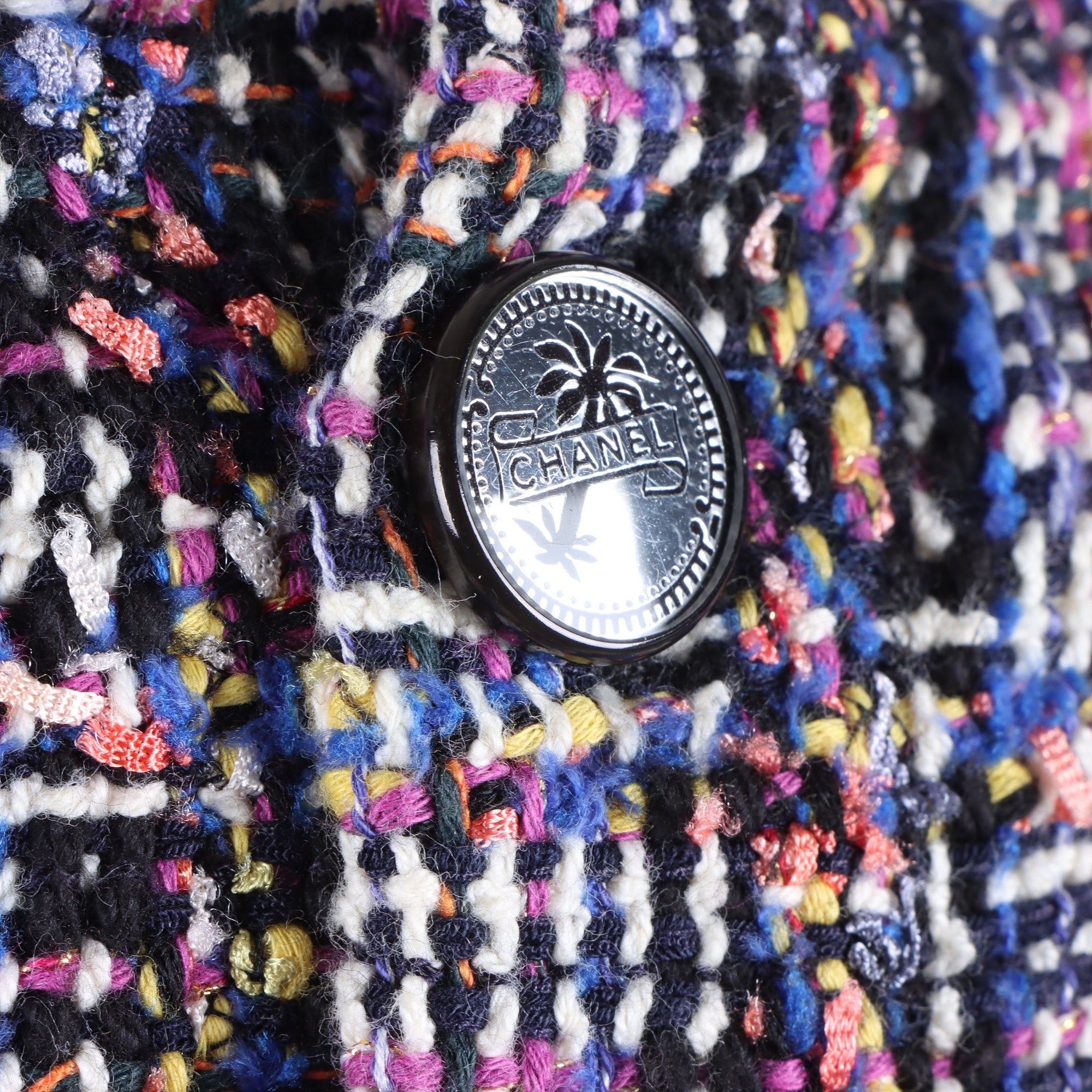 Chanel Sleeveless Dress – Tweed – Multicolor