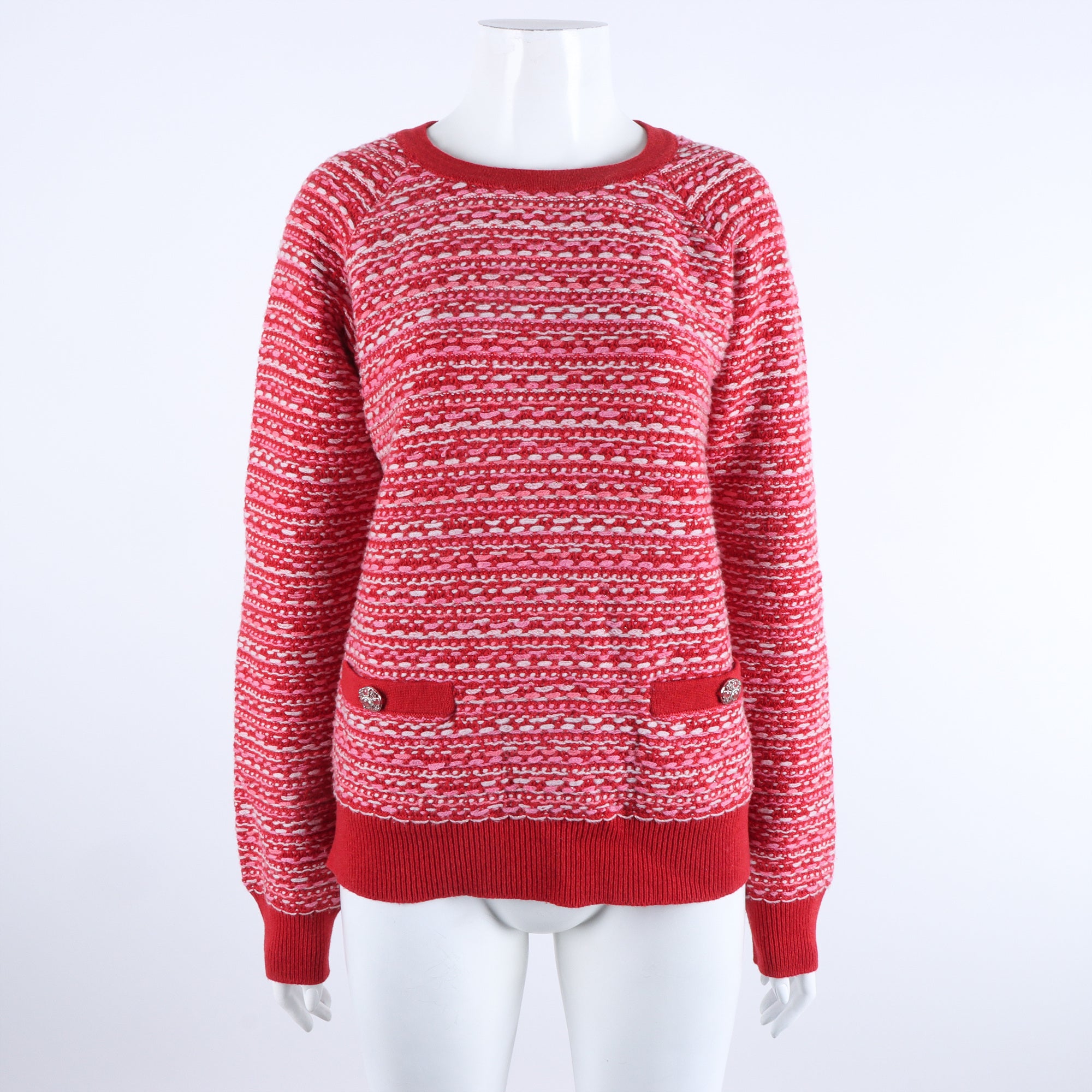 Chanel Long Sleeve Knit – Cashmere – Red
