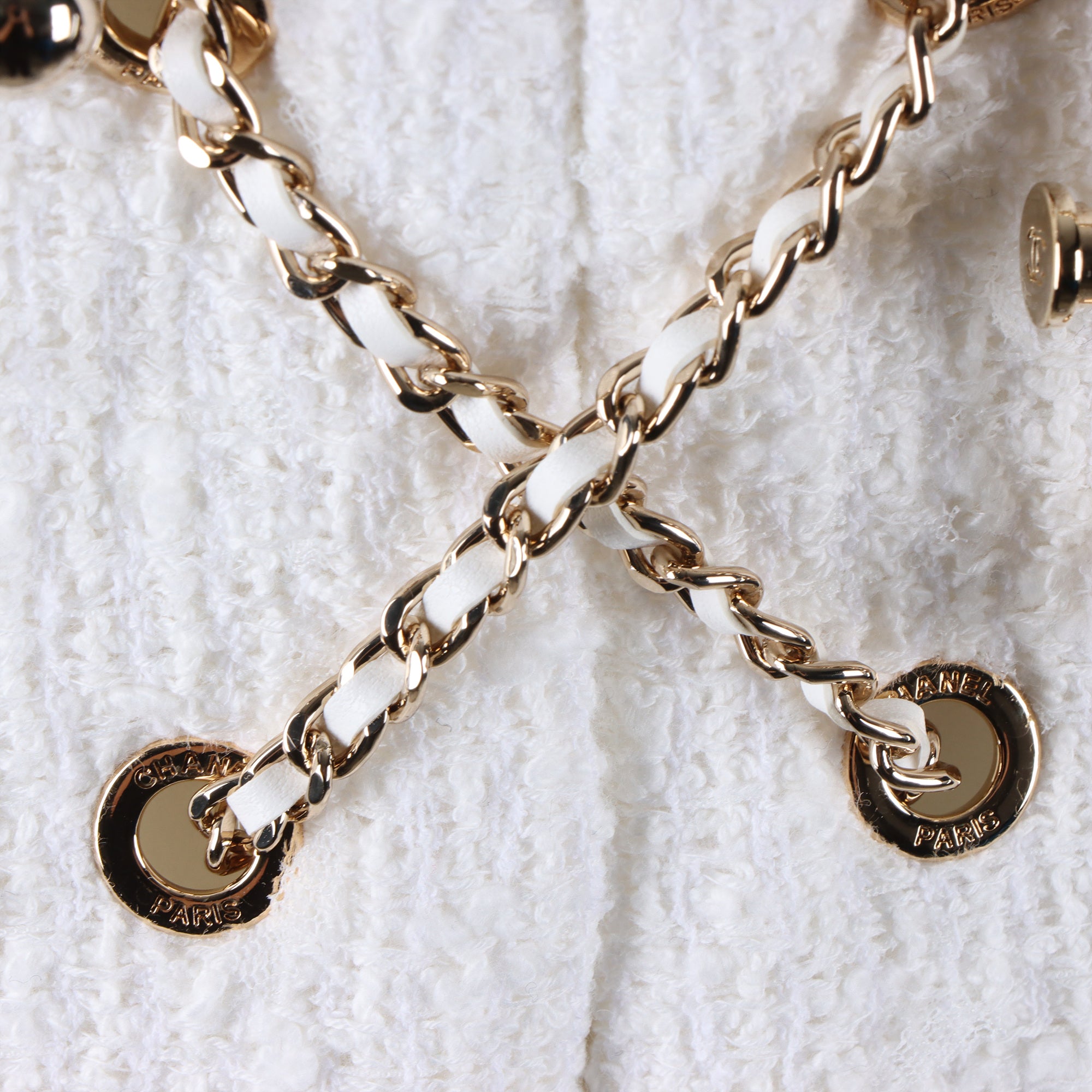 Chanel Dress – Tweed – White