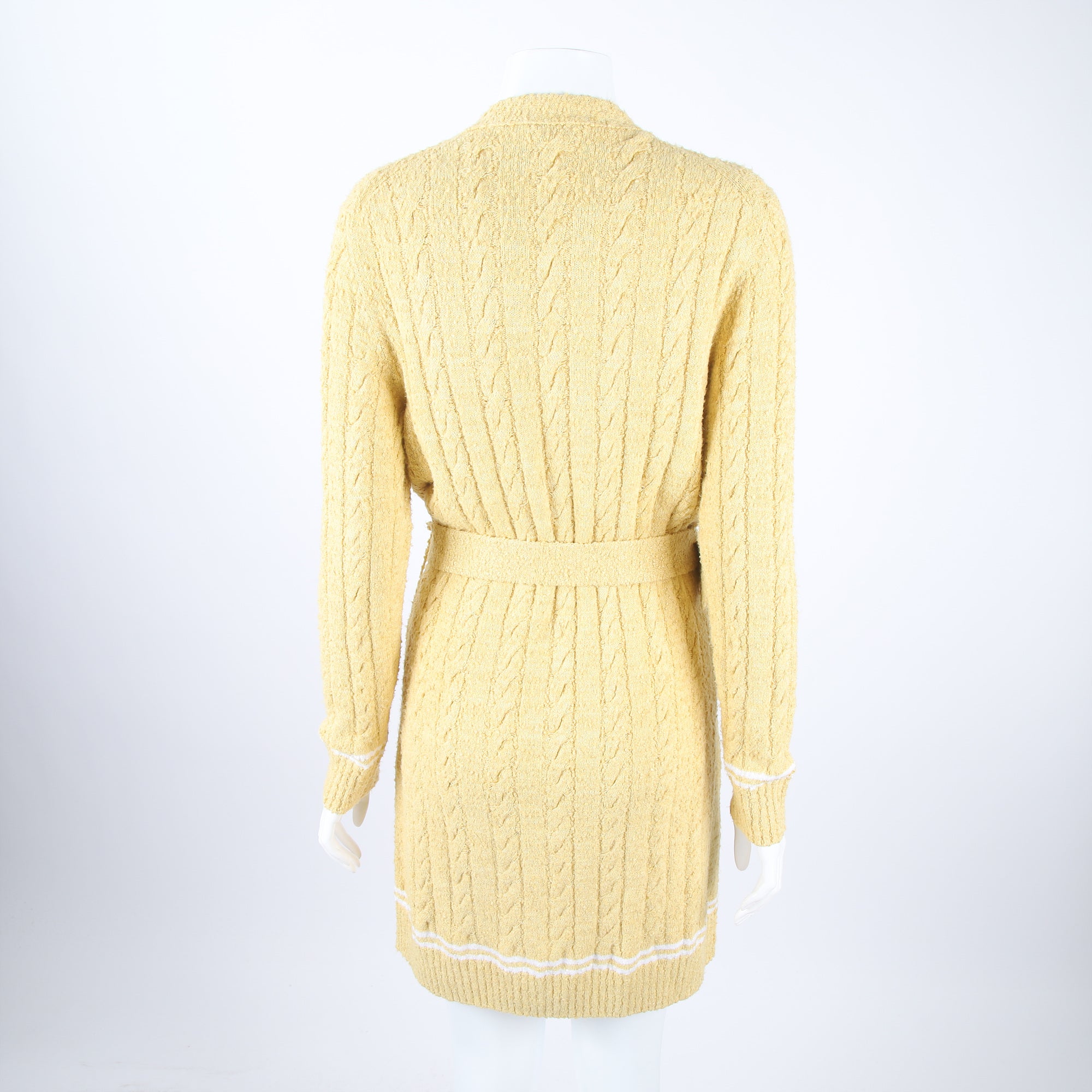 Chanel Cardigan – Wool – Yellow