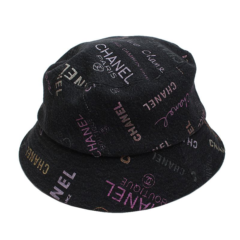 Chanel Bucket Hat – Denim – Grey