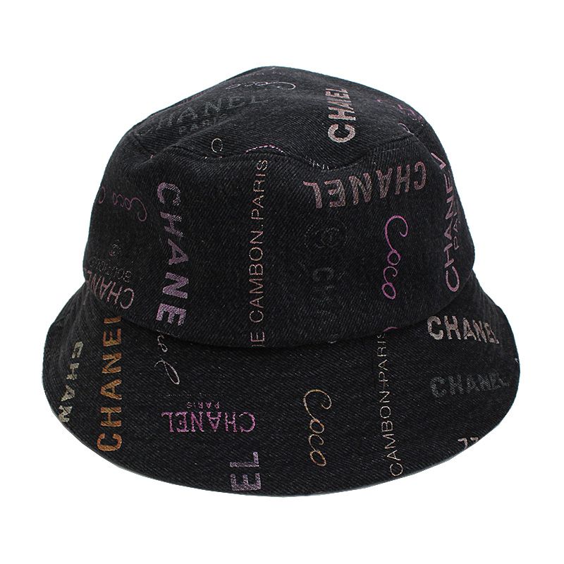 Chanel Bucket Hat – Denim – Grey