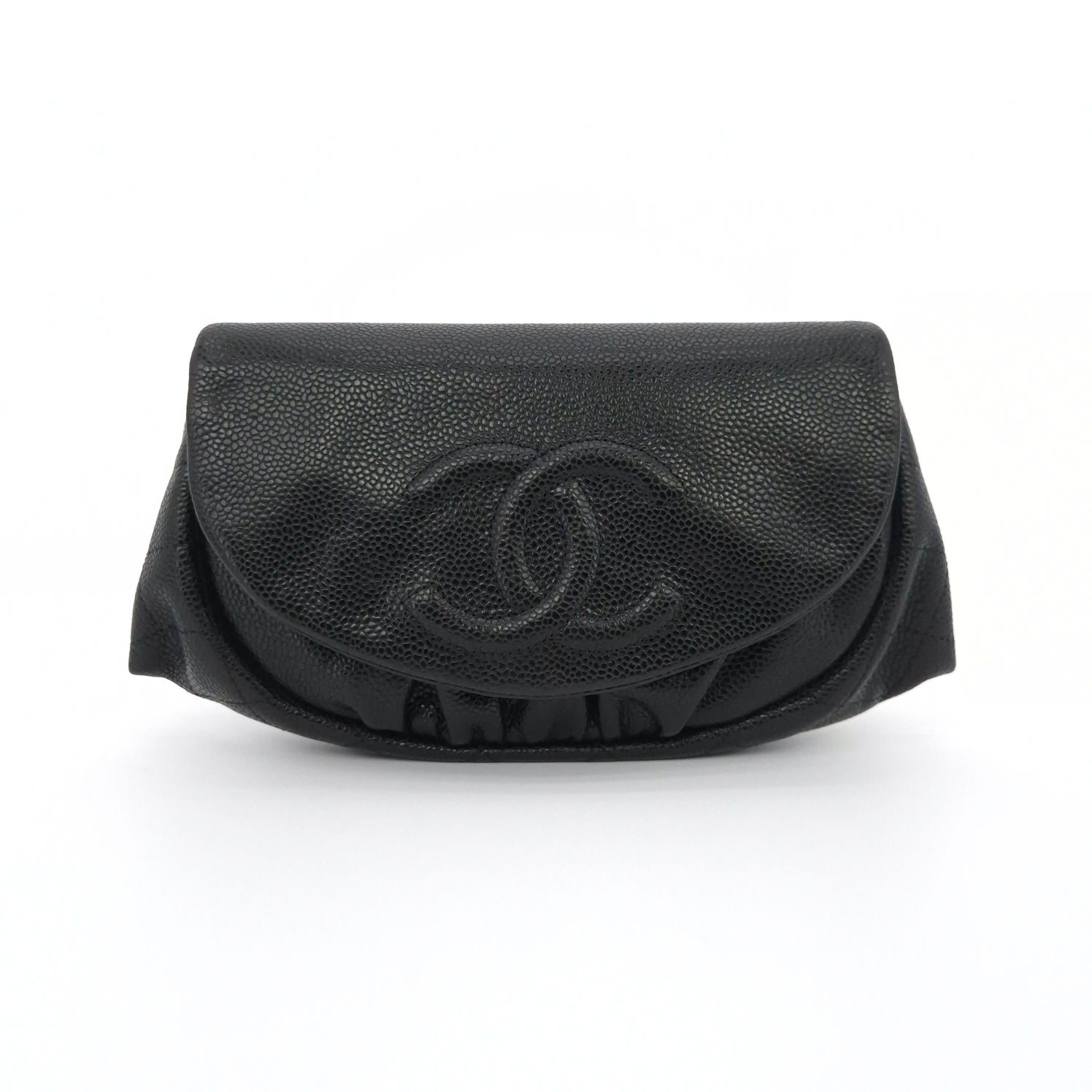 Chanel WOC – Caviar Leather – Black – Gold Hardware