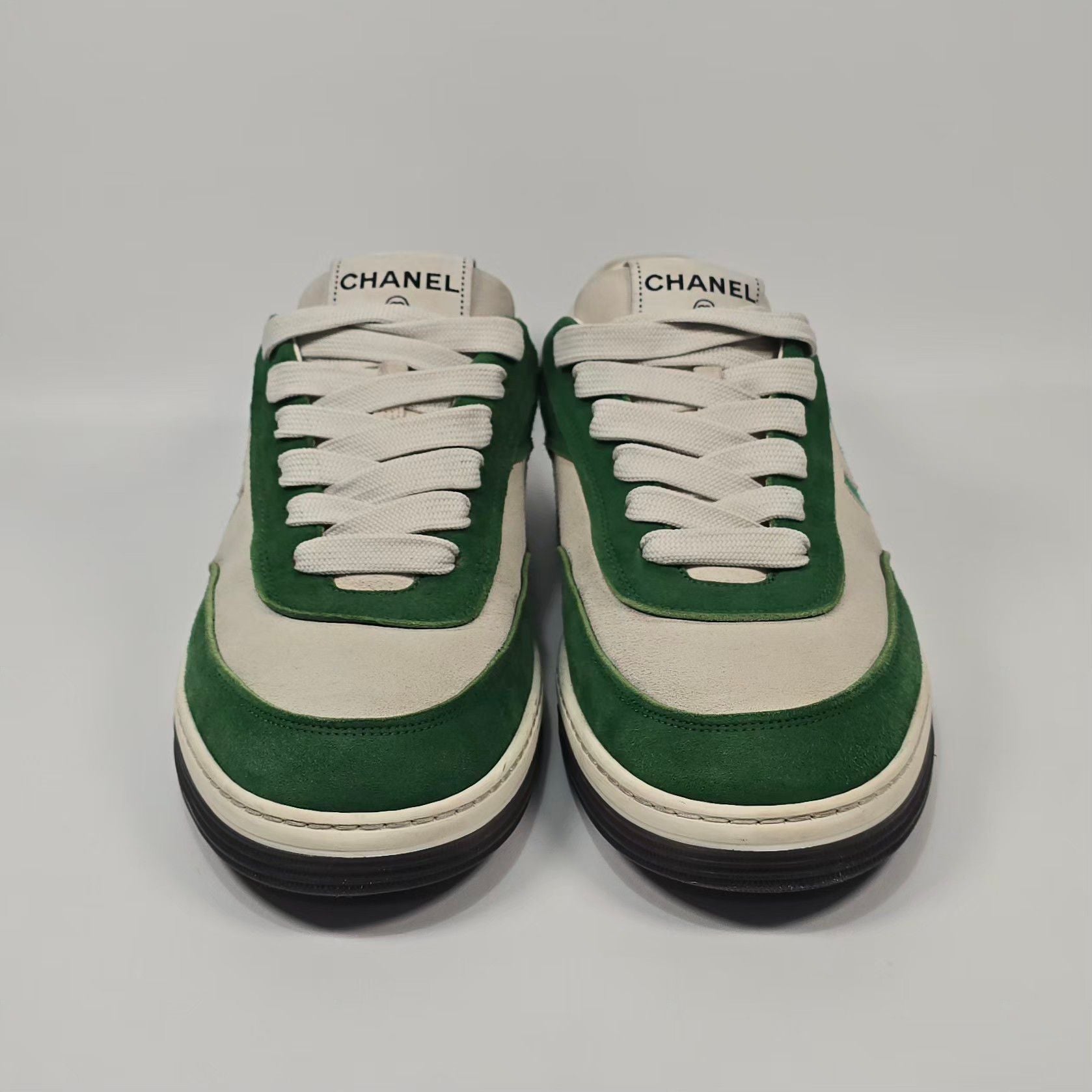 Chanel Sneakers – Suede – Green