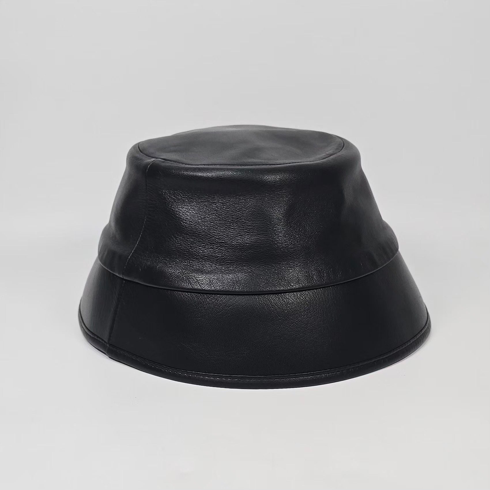 Leather Bucket Hat (L)