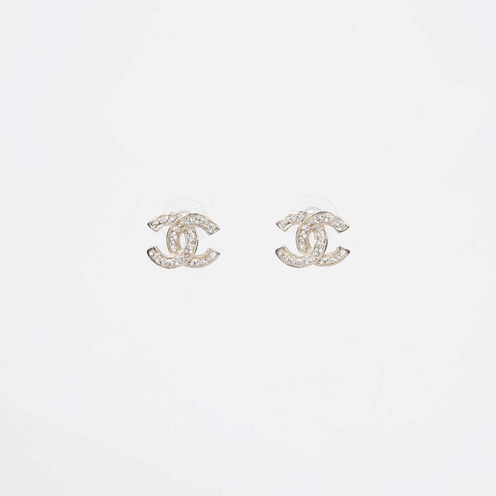 Chanel CC Earrings – Gold