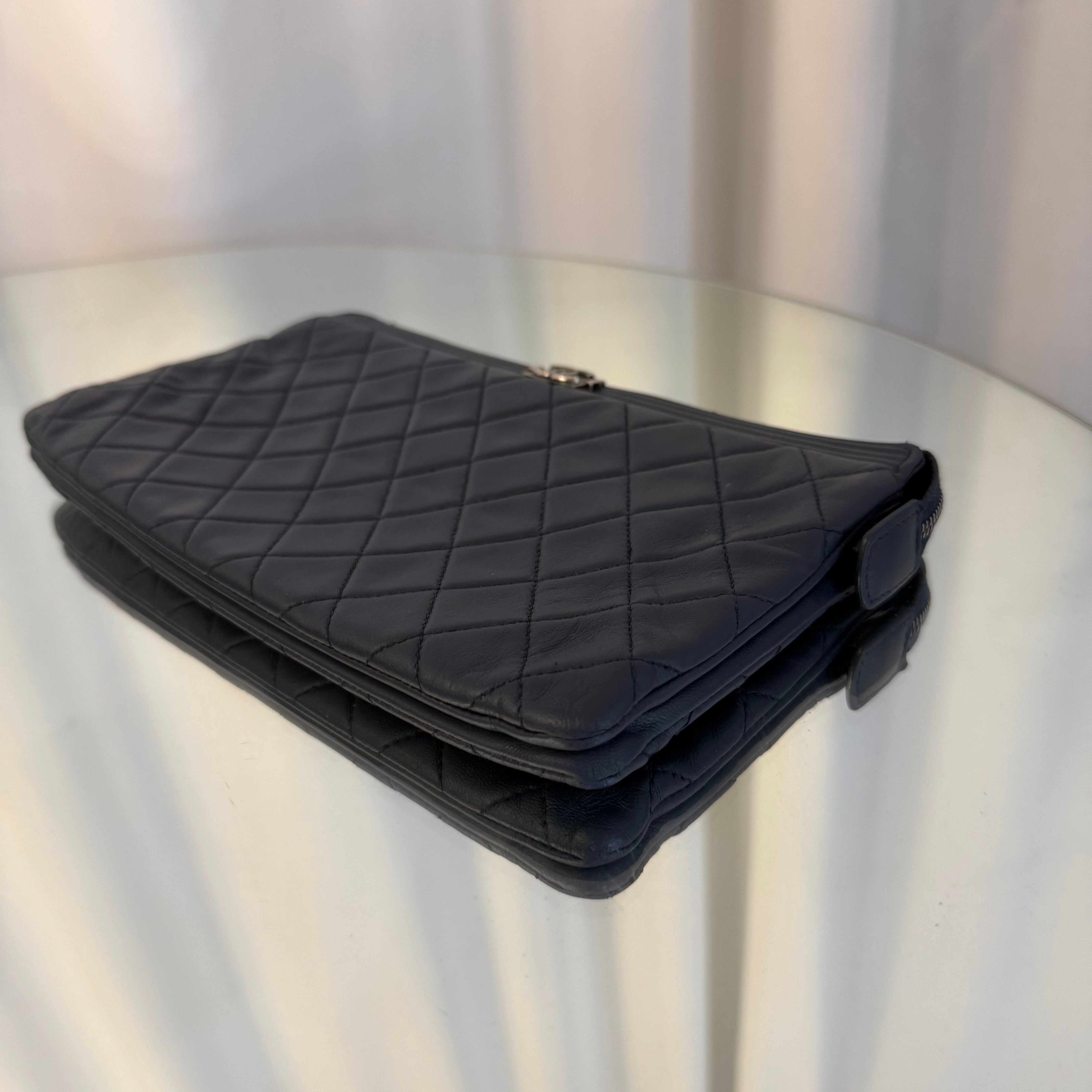 Boy Double Zipper Pouch
