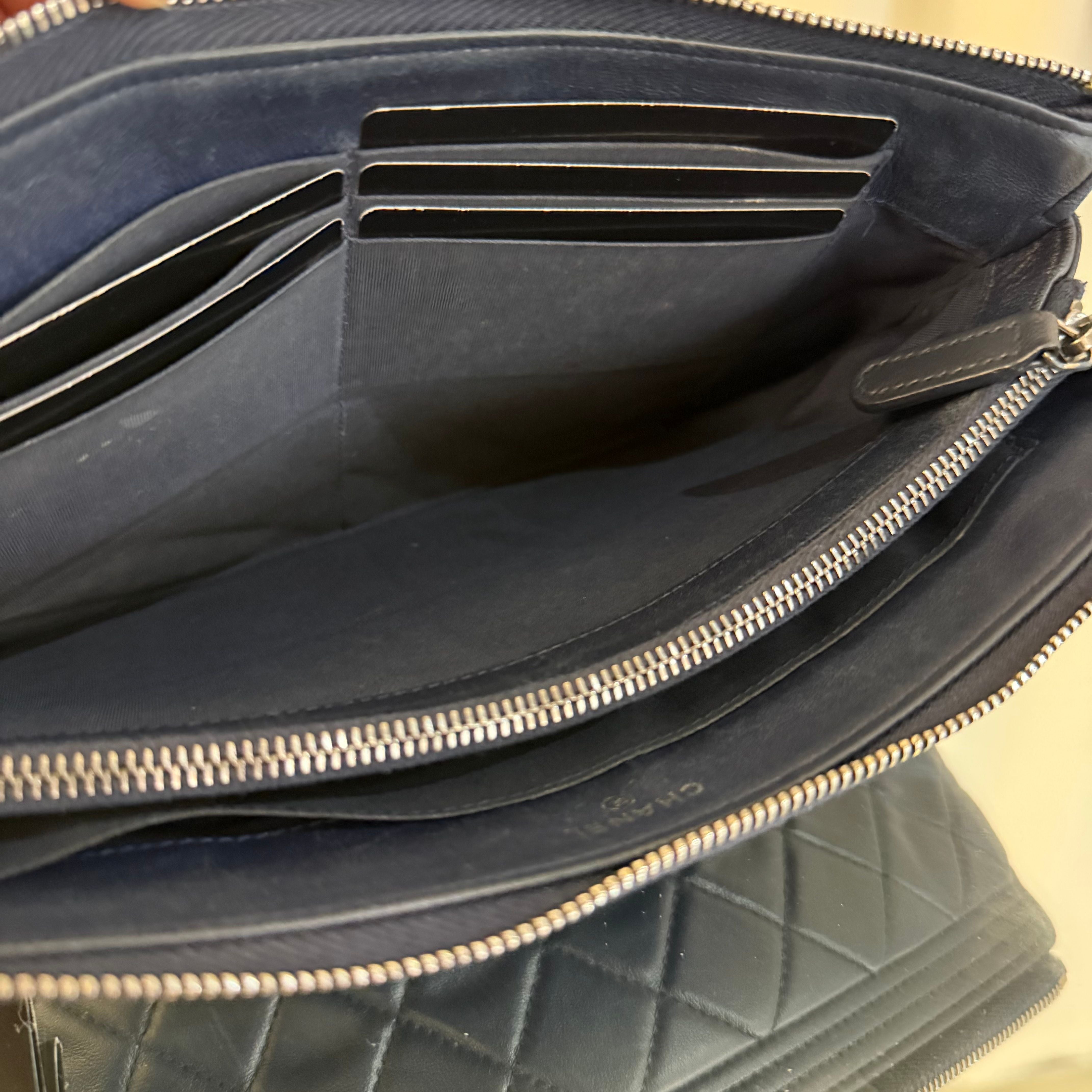 Boy Double Zipper Pouch