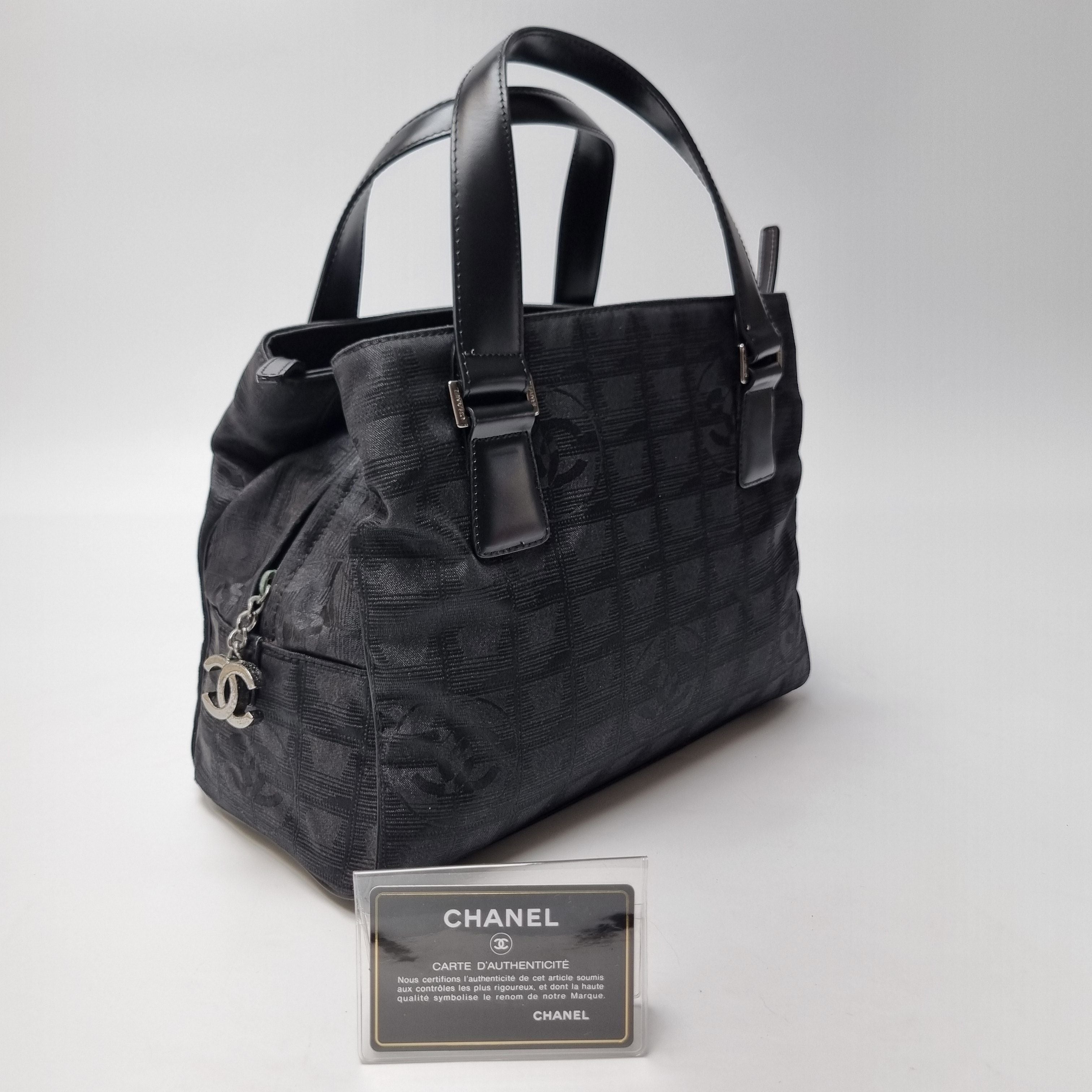 Travel Line Coco Mark Jacquard Tote Bag (Limited Edition