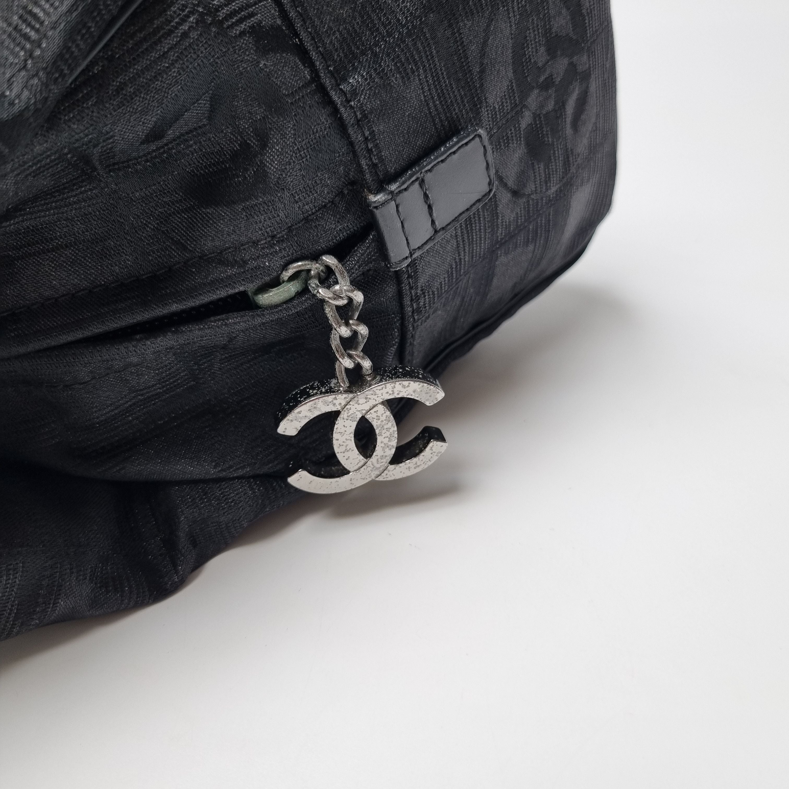 Travel Line Coco Mark Jacquard Tote Bag (Limited Edition