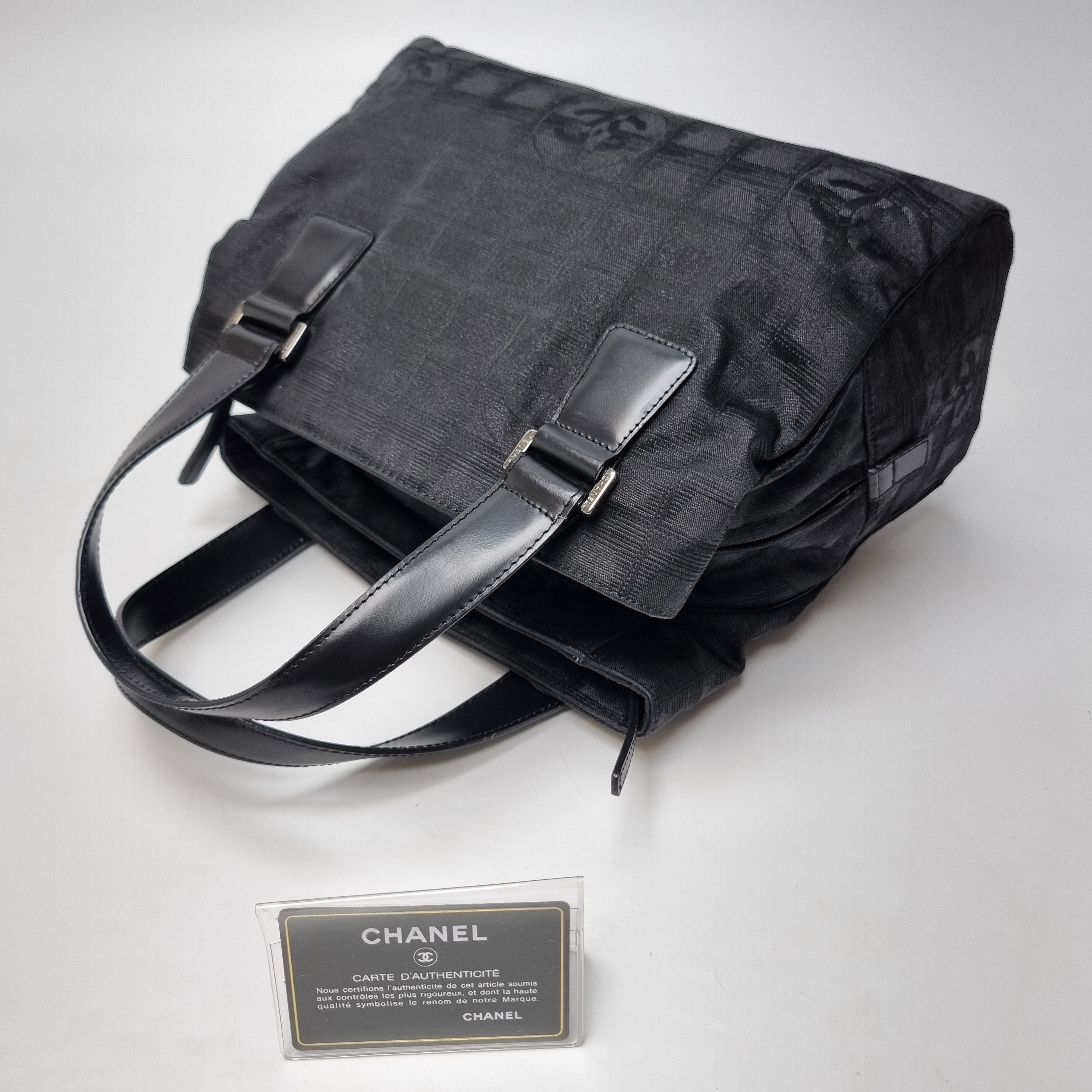 Travel Line Coco Mark Jacquard Tote Bag (Limited Edition