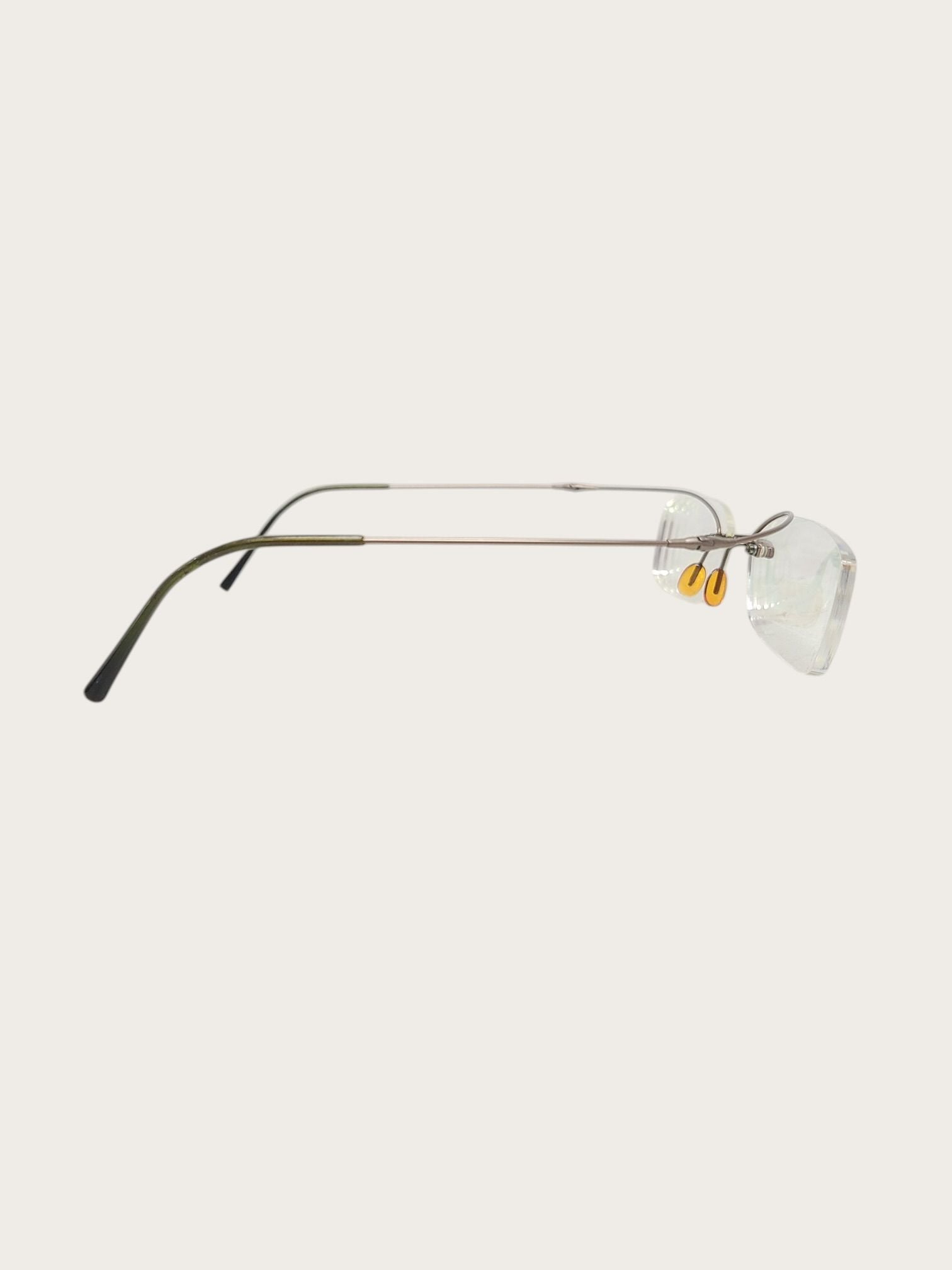 Optical Frame Rimless Sunglasses