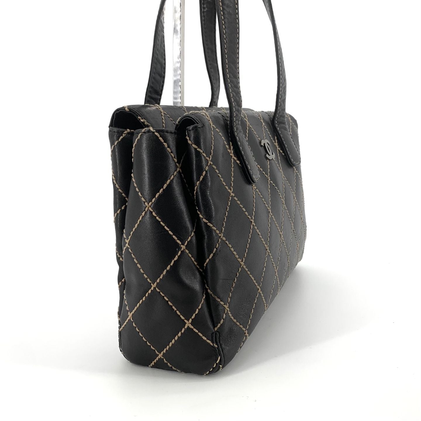 Wild Stitch Gold Shopping Tote Bag