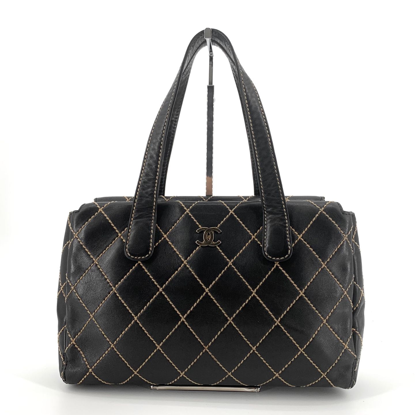 Wild Stitch Gold Shopping Tote Bag