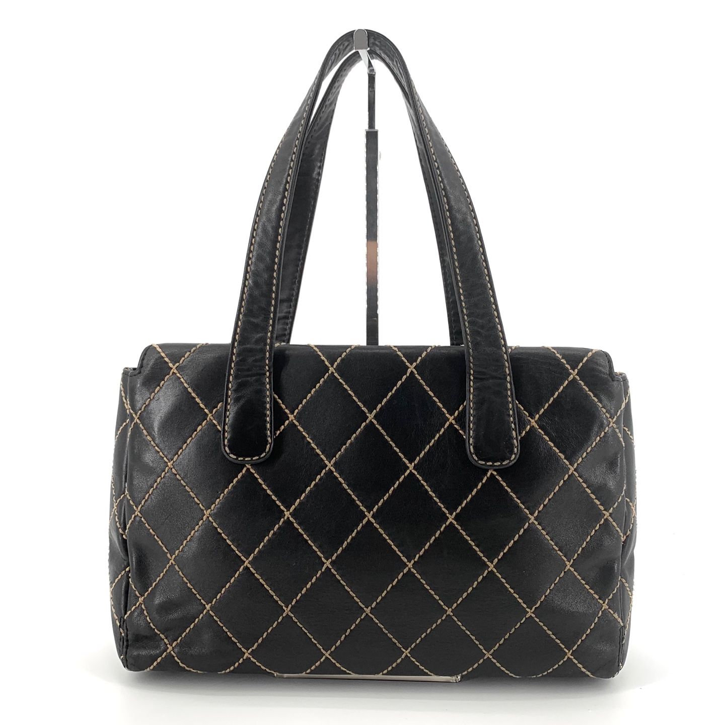 Wild Stitch Gold Shopping Tote Bag