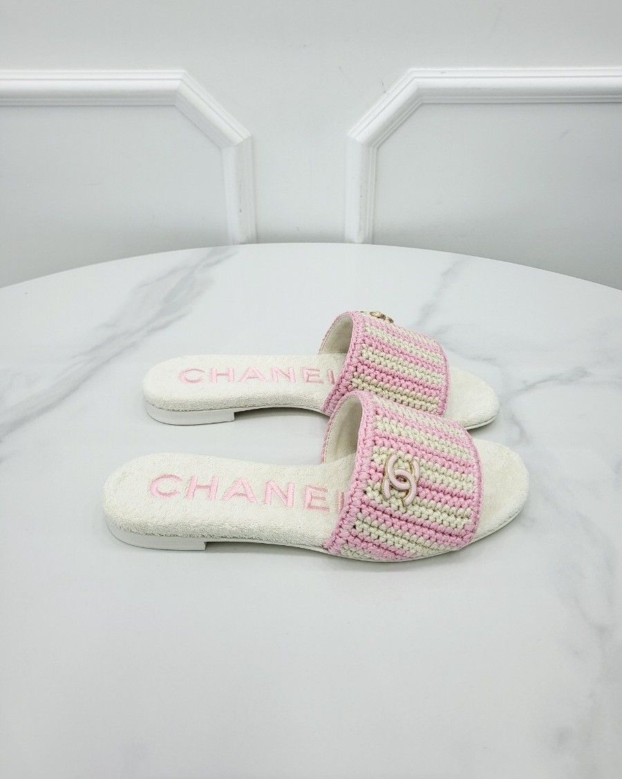 Coco Beach Slipper Mule Pink G45597 37