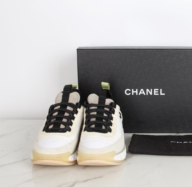 Mixed Fiber Black Badge Sneakers 36(230)