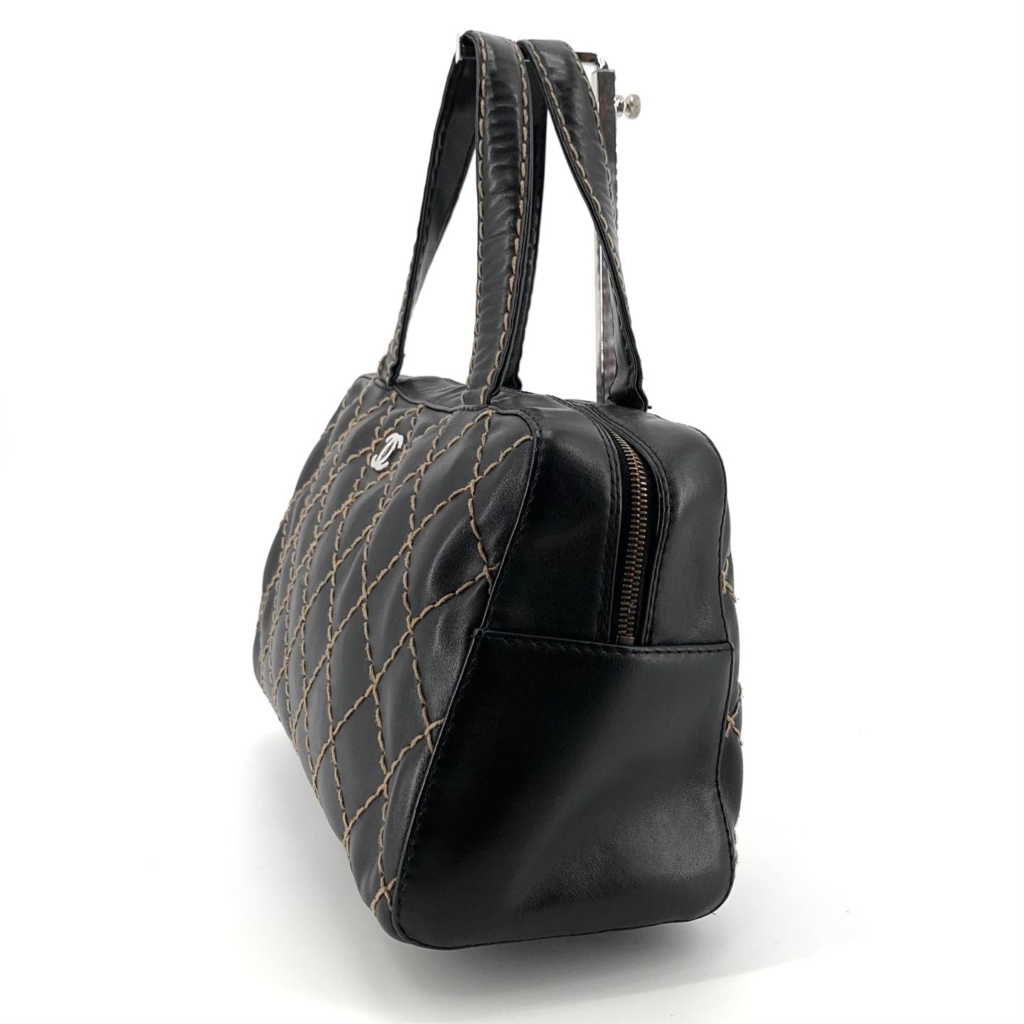 Wild Stitch Silver Tote Bag