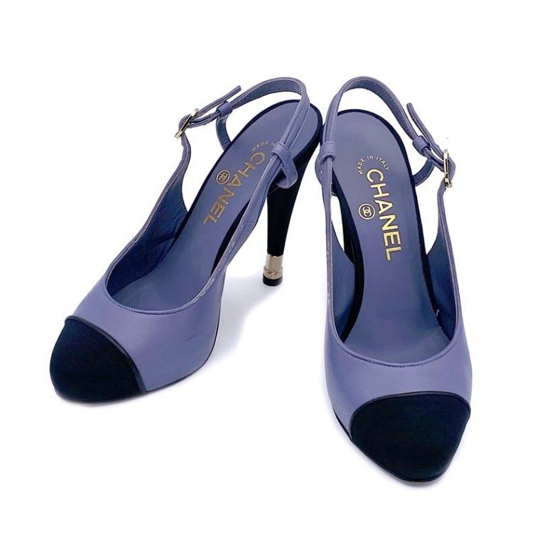 Chanel Pumps – Leather – Purple