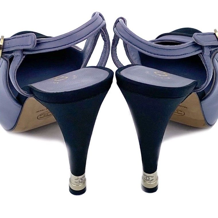 Chanel Pumps – Leather – Purple