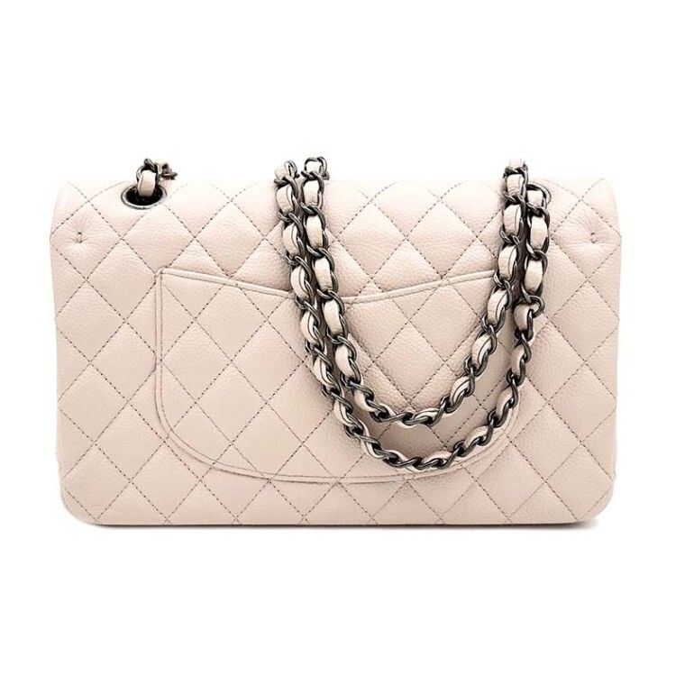 Chanel Classic Flap – Caviar Leather – Pink – Gold Hardware