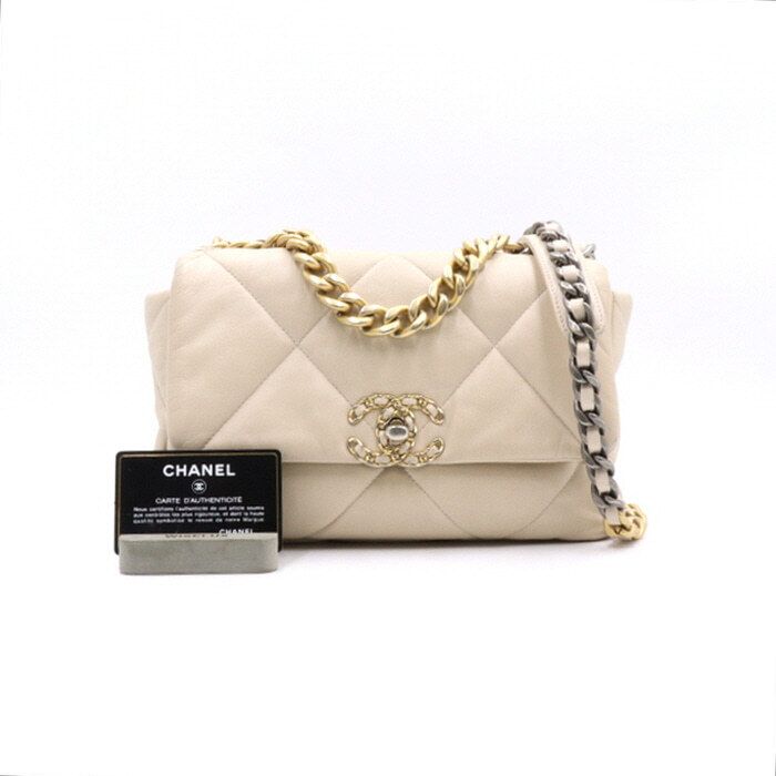 Chanel Flap Bag – Beige – Gold Hardware
