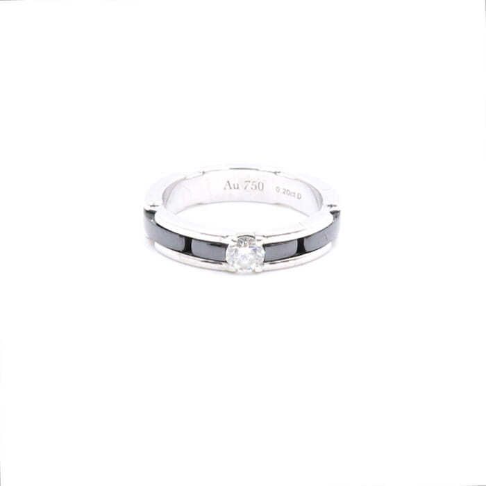 Chanel Ultra Ring – White Gold & Black Ceramic