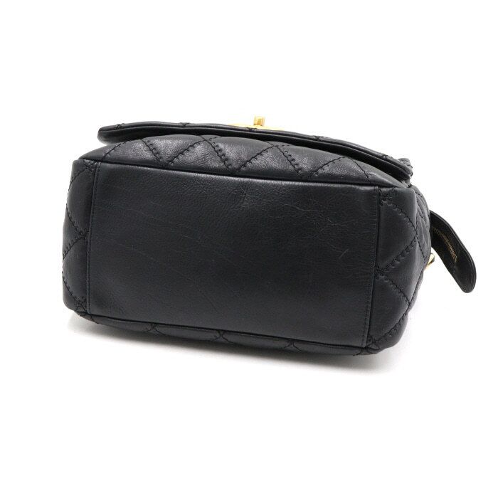 Chanel Flap Bag – Caviar Leather – Black – Gold Hardware