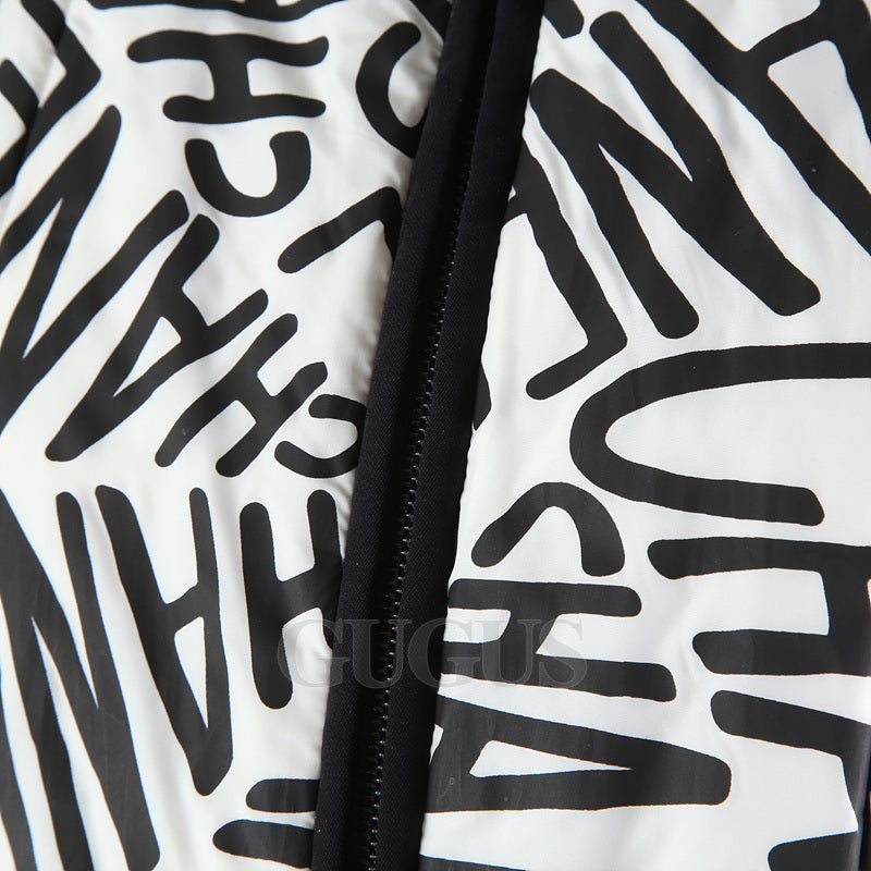 Chanel Reversible Padded Jacket – Black and White