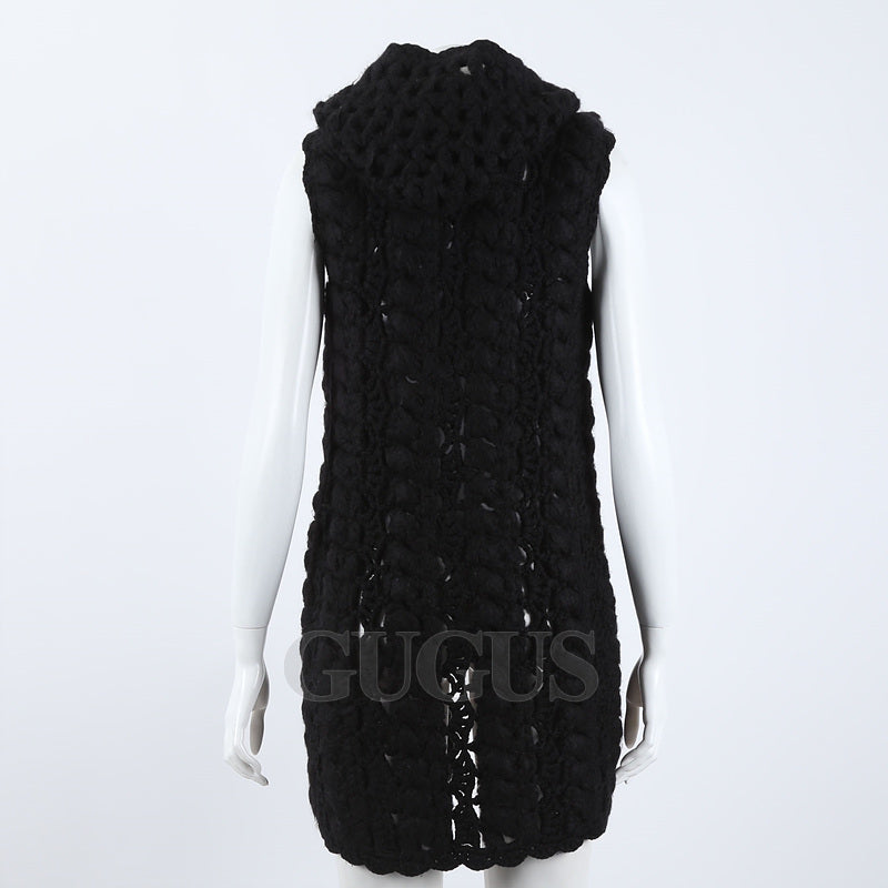 Chanel Knit Vest – Wool – Black