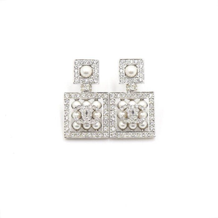 Chanel Earrings – Crystal Pearl