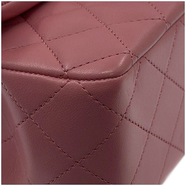 Chanel Top Handle Bag – Lambskin Leather – Pink – Gold Hardware