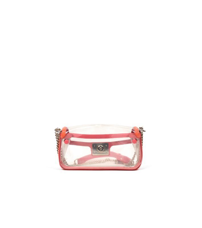 Chanel Boy – PVC – Orange – Gold Hardware