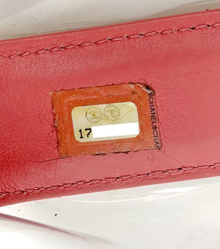 Chanel Boy – PVC – Orange – Gold Hardware