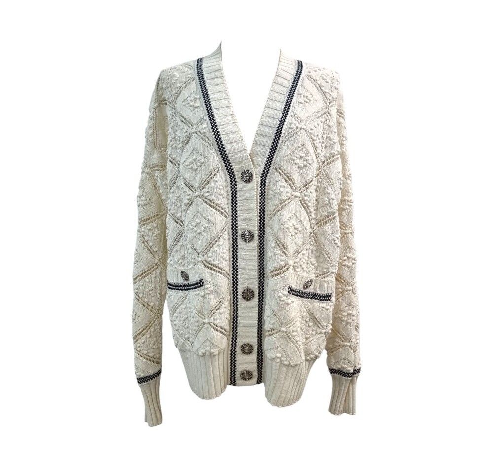 Chanel Cardigan – Cotton – Ivory