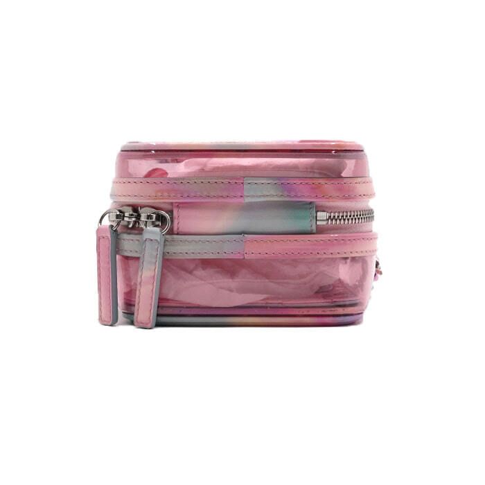 Chanel Vanity Case – PVC – Multicolor – Silver Hardware
