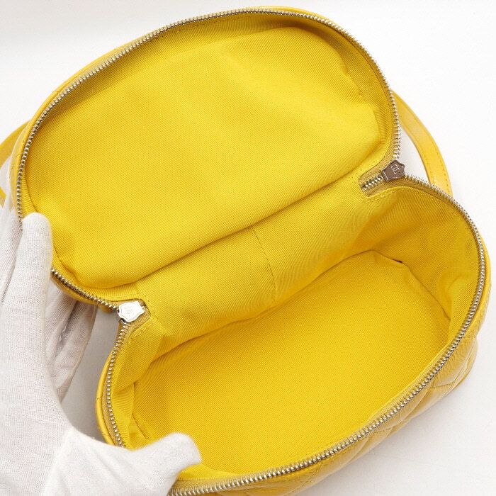 Chanel Backpack – PVC – Yellow