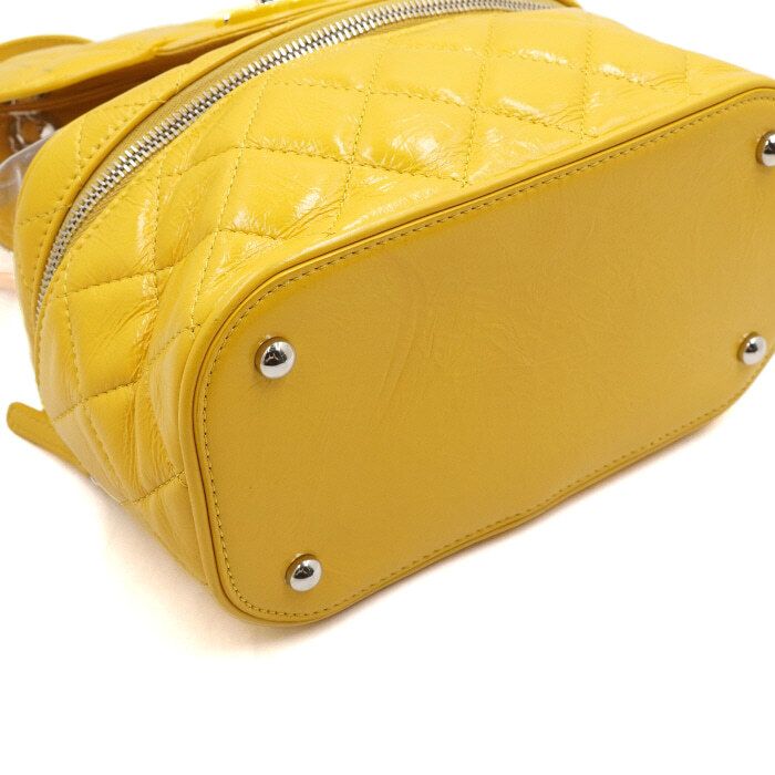 Chanel Backpack – PVC – Yellow