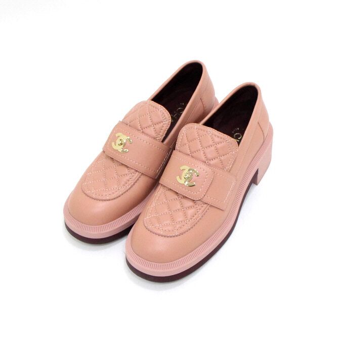 Chanel Loafers – Leather – Pink