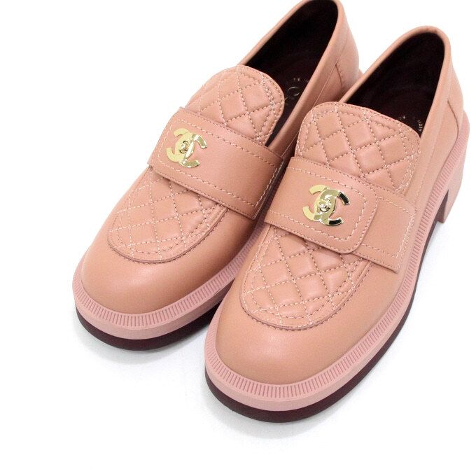 Chanel Loafers – Leather – Pink
