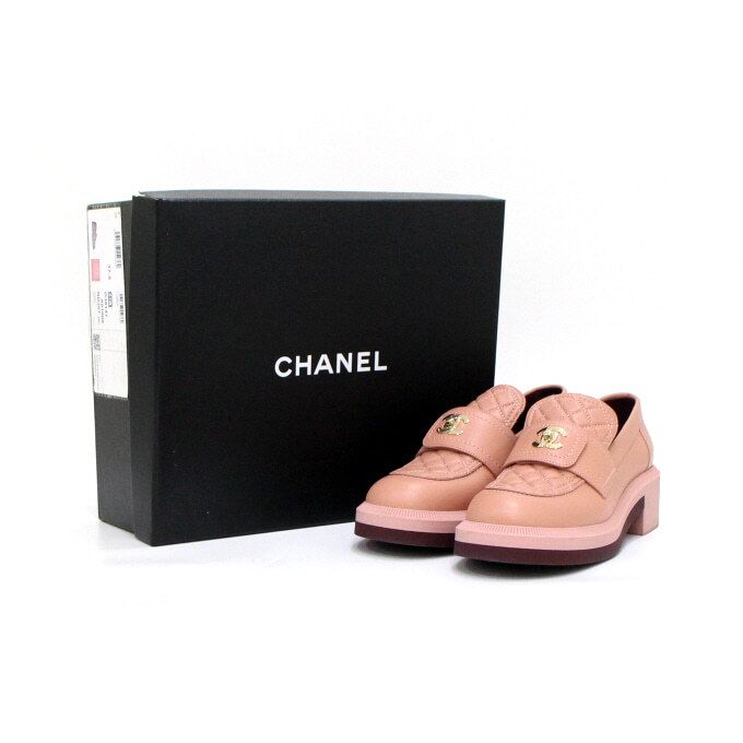 Chanel Loafers – Leather – Pink