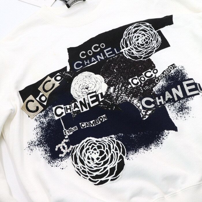 Chanel Sweatshirt – Cotton – White