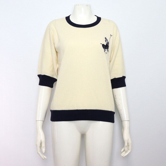 Chanel Knit Top – Cashmere – Beige