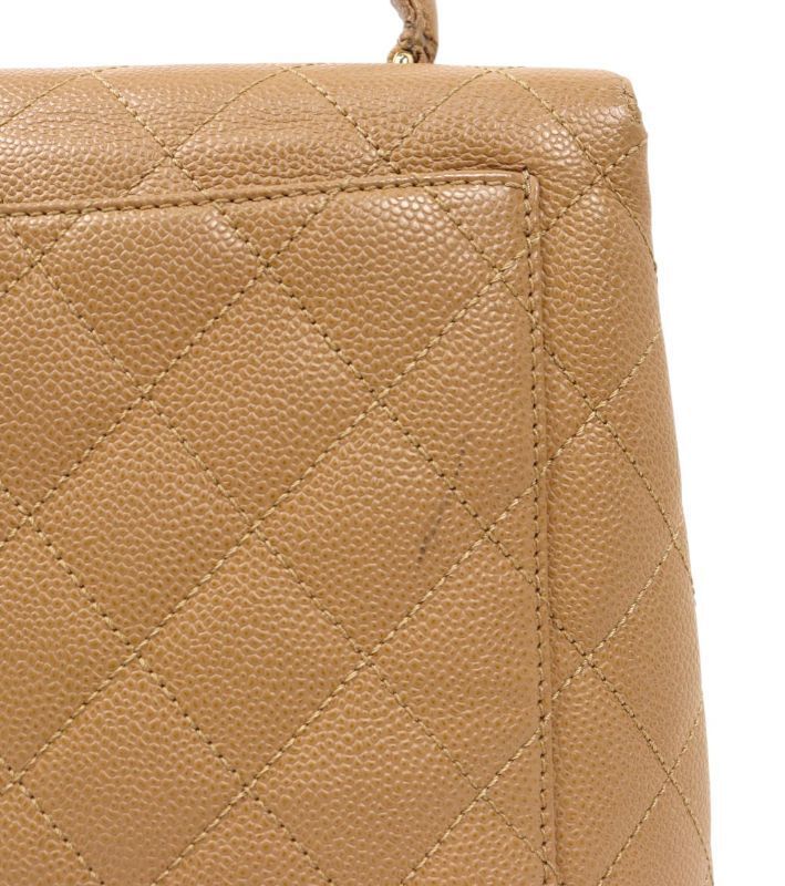 Chanel Coco Handle – Caviar Leather – Beige