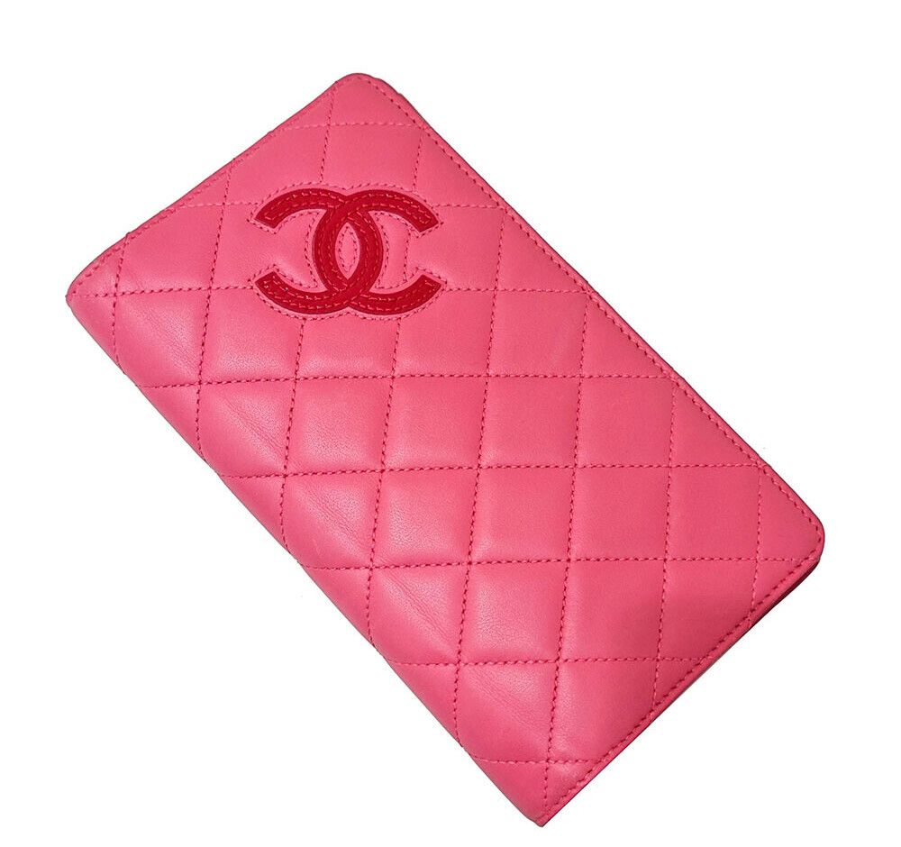 Chanel Long Wallet – Pink