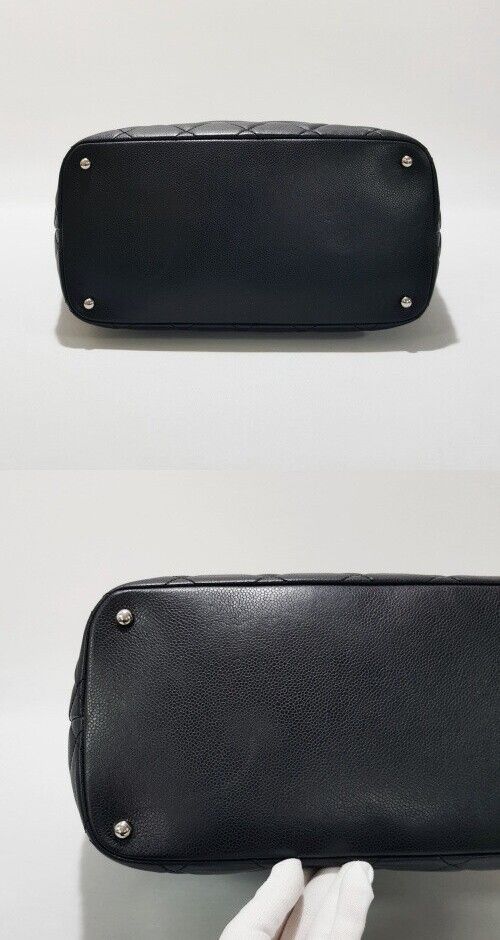 Chanel Chain Shoulder Bag – Caviar Leather – Black – Gold Hardware